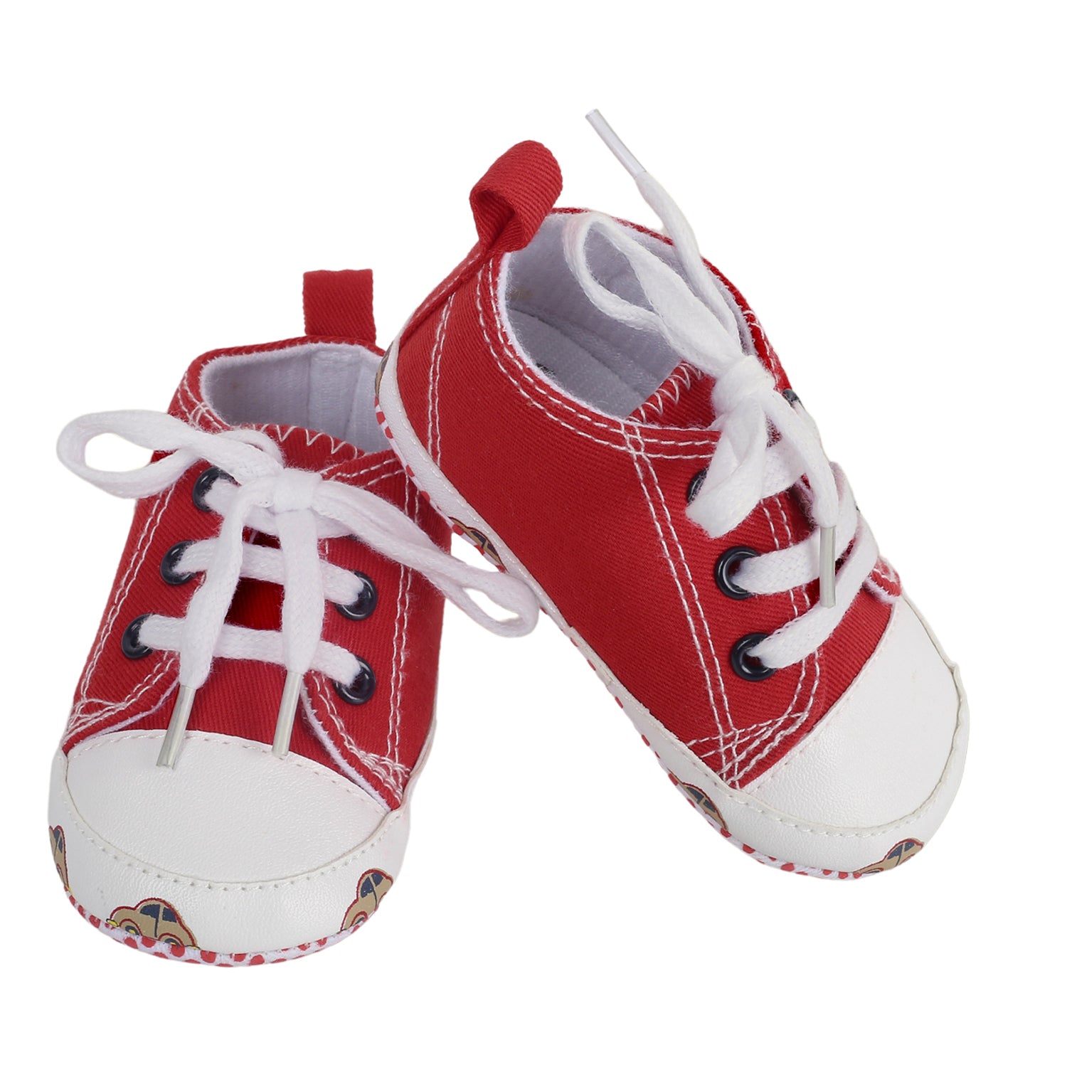 Baby Moo Car Red Sneakers