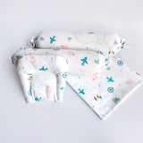 Lil Travellers - Cot Bedsheet Set (Fitted)