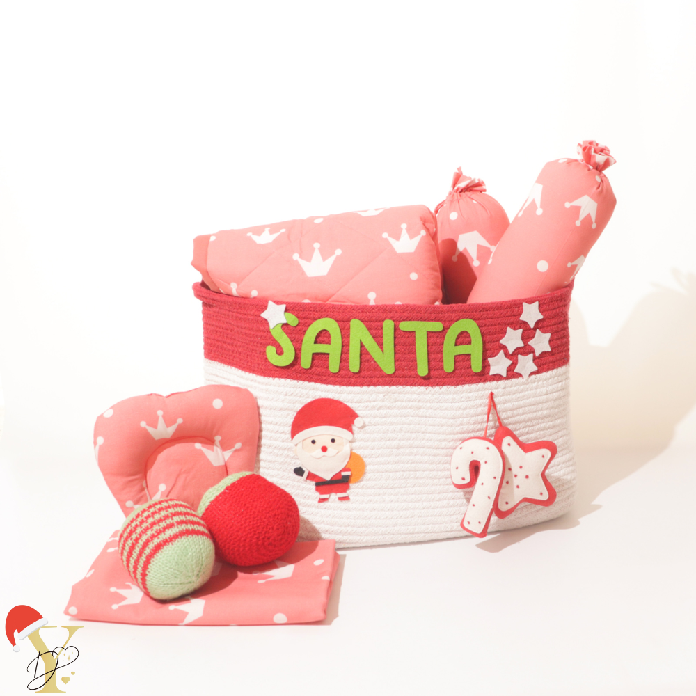 Dear Santa - Organic Bedding Gift Basket