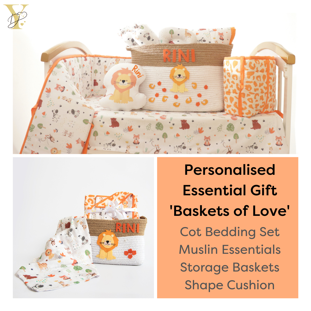 Baby Animals- Personalised Essential Gift 'Baskets Of Love'