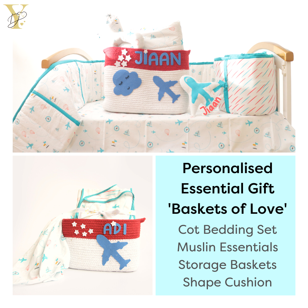 Lil Travellers- Personalised Essential Gift 'Baskets Of Love'