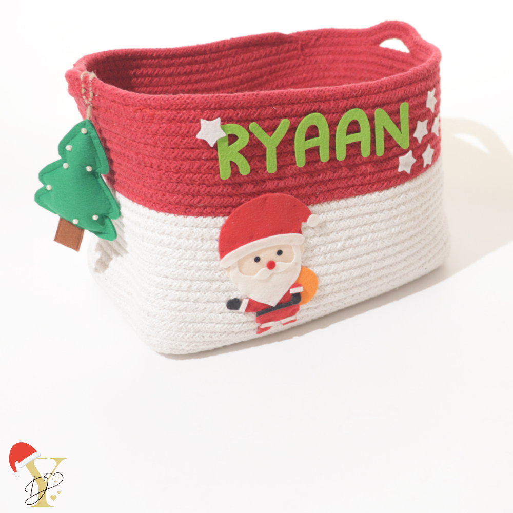 Dear Santa - Cotton Rope Basket