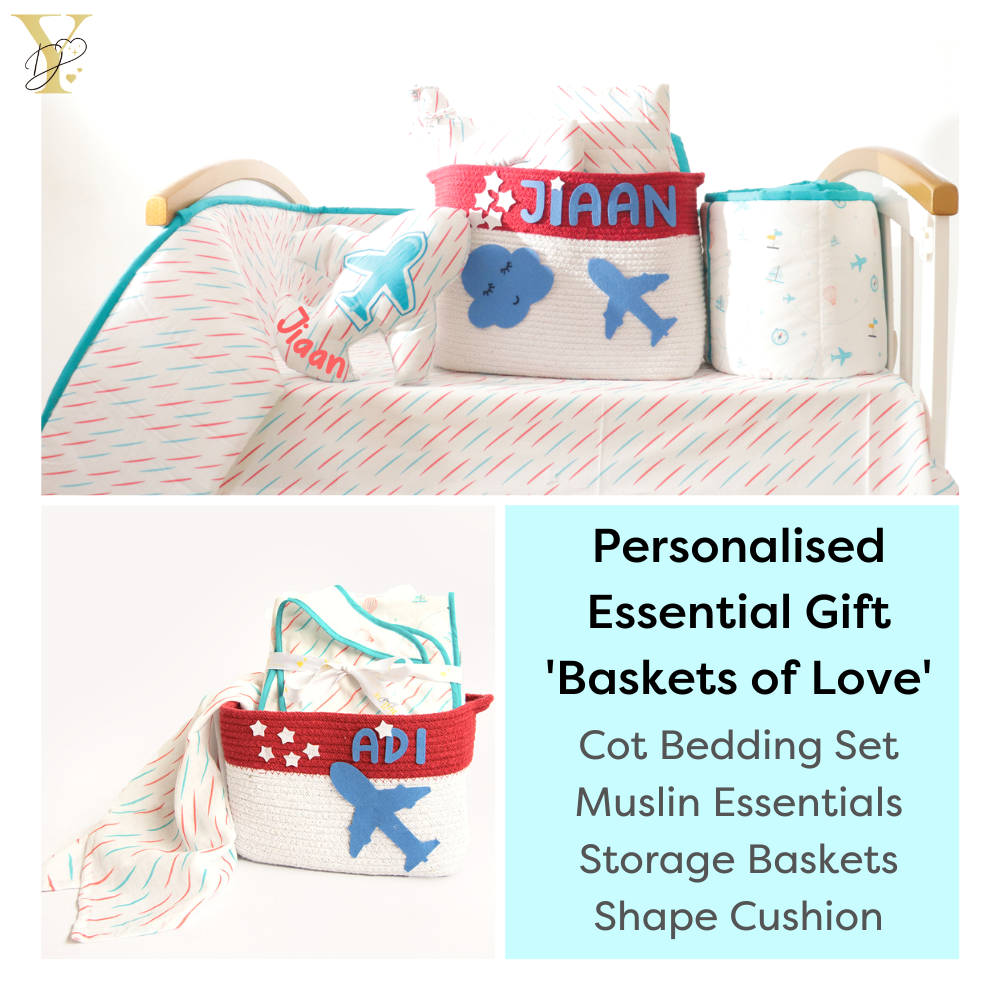Doodle Rain- Personalised Essential Gift 'Baskets Of Love'
