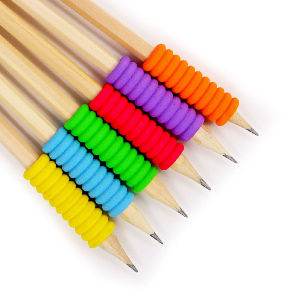 Neon Soft Grip Pencils