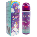 Scoobies Tritan Bottle | Unicorn Design | With Push Lock Button | Easy to Carry | 750 ML