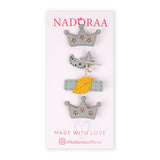 Nadoraa Forest Princess Blue Clip Set - Pack Of 4