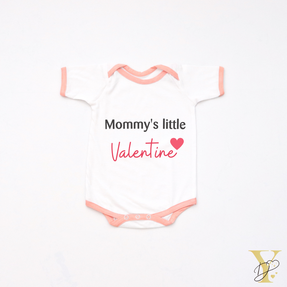 Mommy's Valentine Bodysuit Full/Half Sleeves