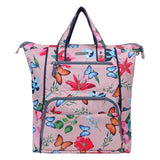 My Milestones Diaper Bag Suave - Peach Floral