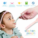 Stephen Joseph Silicone Baby Spoons Zoo