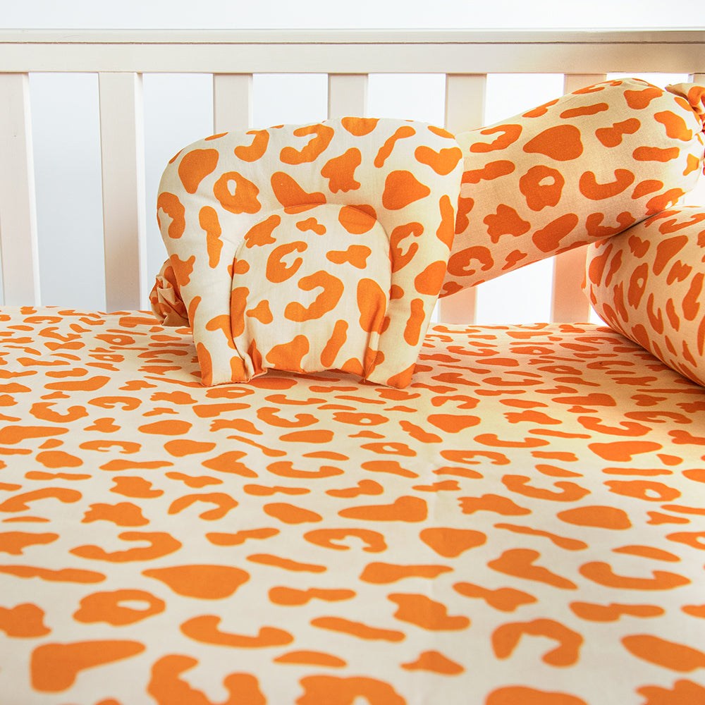 Wild & Free - Cot Bedsheet Set (Fitted)