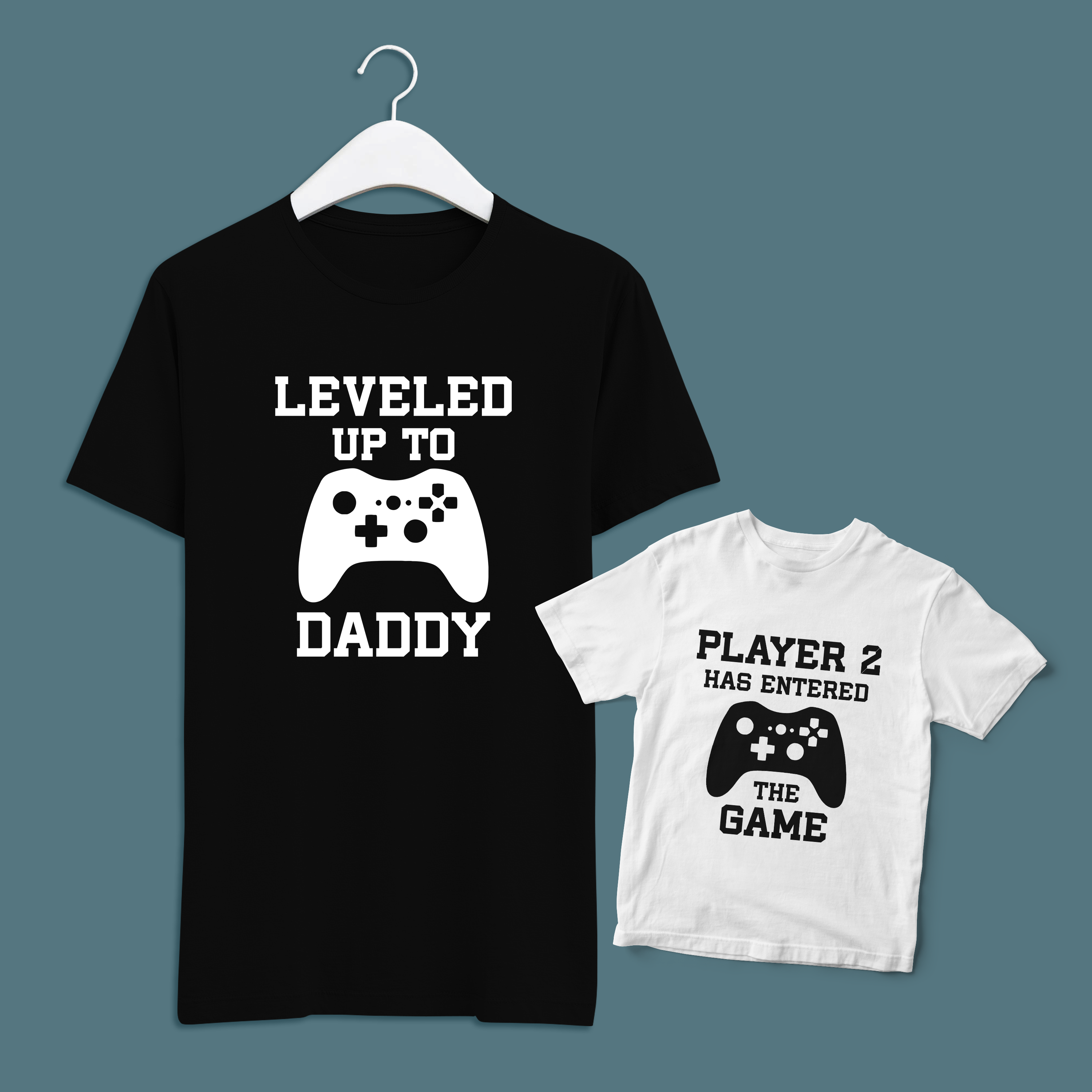 Fathers Day Set  - Leveled Up To Daddy