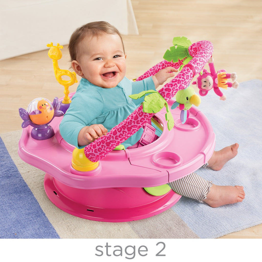 Summer Infant 3-Stage Deluxe Superseat® Booster seat Island Giggles 6M to 18M