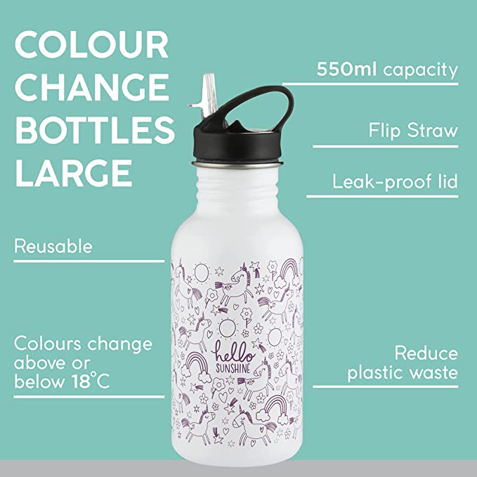 Typhoon Pure Color-Change Hello Bottle, 550ml