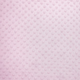 Baby Moo Polka Dot Printed Pink Bubble Blanket