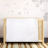 Baby Moo Mini Star White Blanket