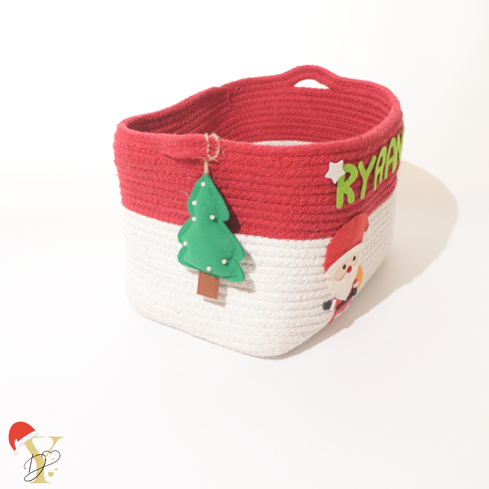 Dear Santa - Cotton Rope Basket