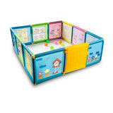 Baby Moo Creative Play House for Kids Play Pen Activity - Multicolour