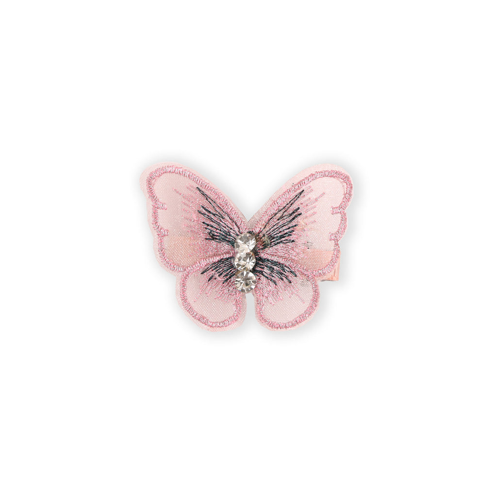 Nadoraa Pink Pearl Hairclips- Pack Of 4