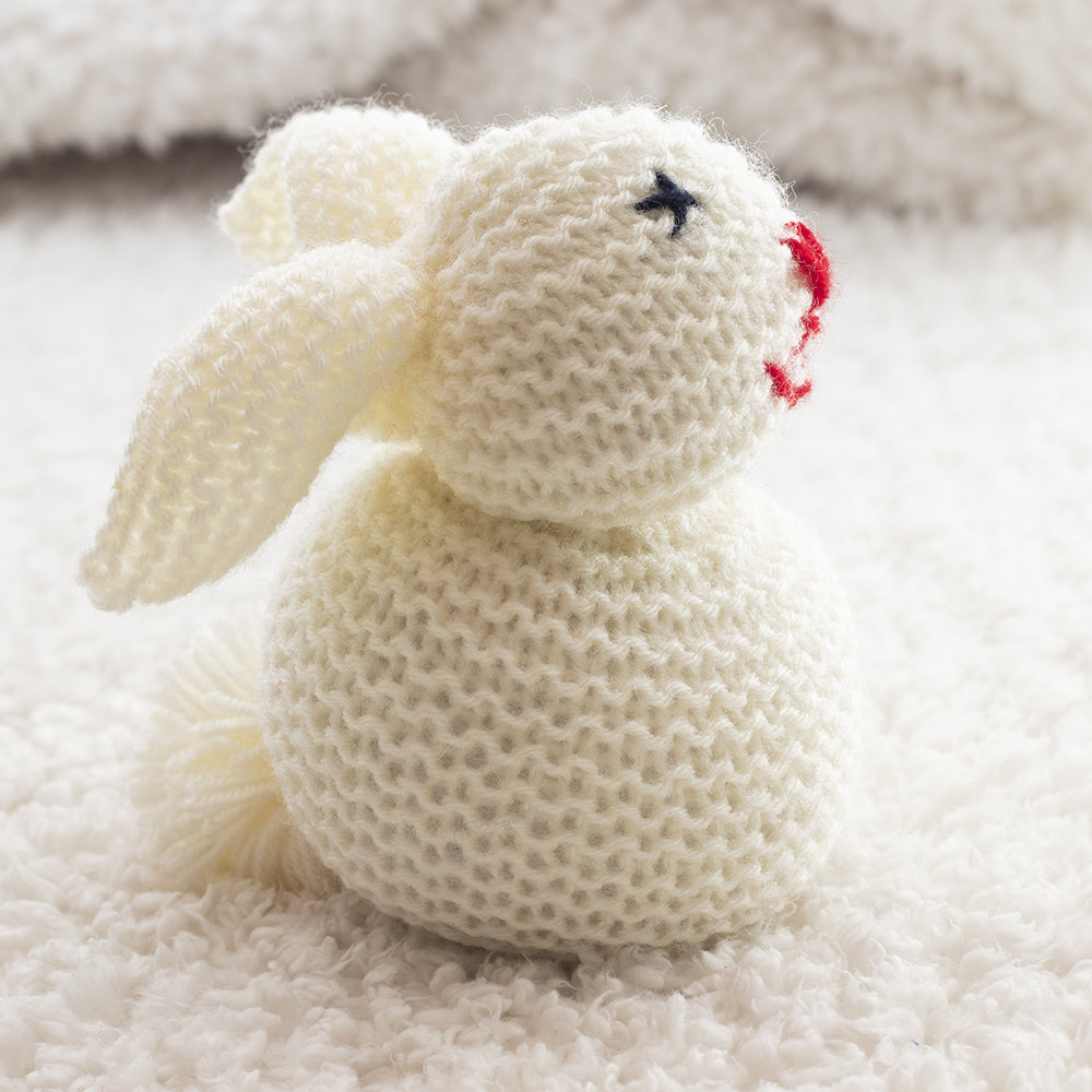 Snowball, The Bunny Sensory Soft Toy