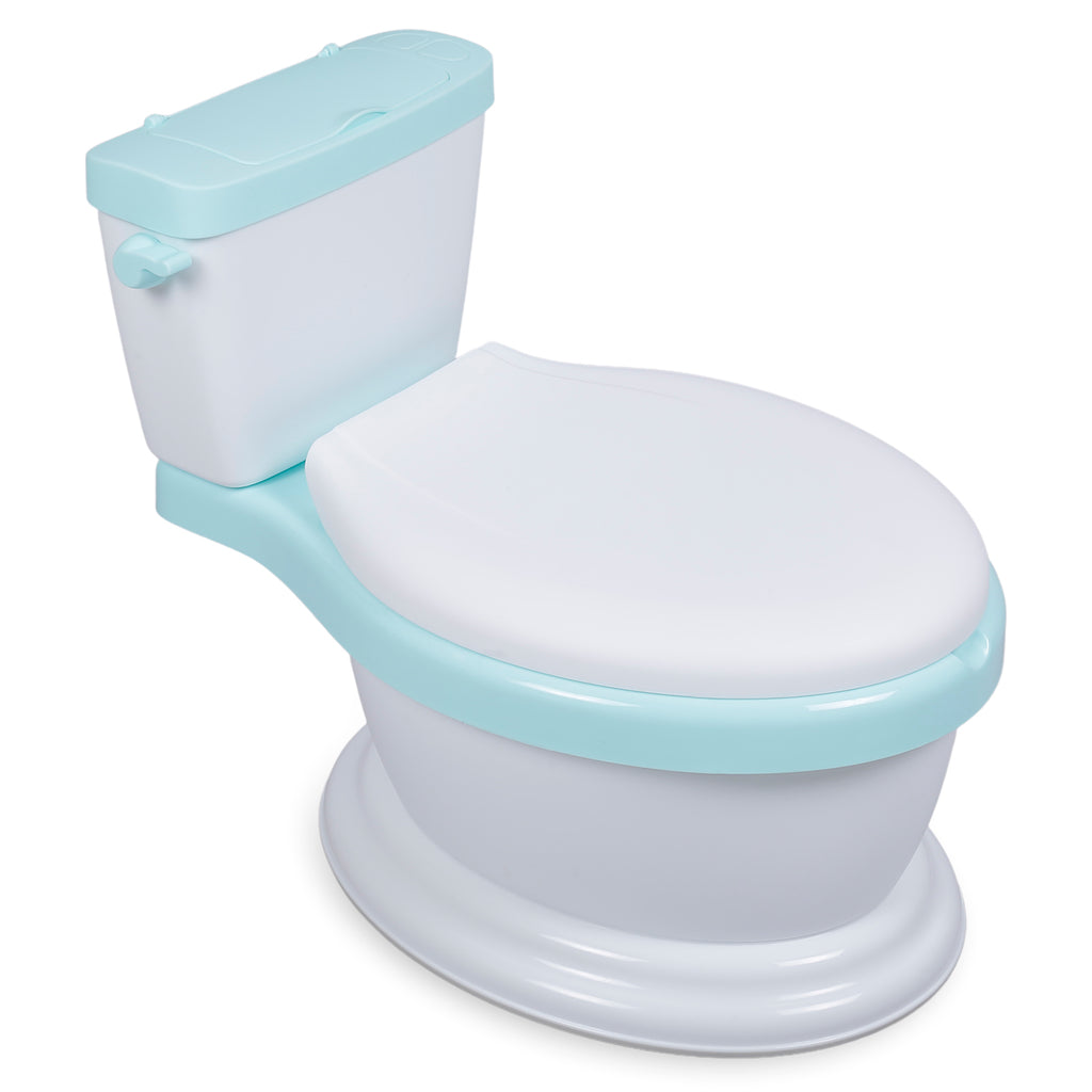 Baby Moo Toilet Training Potty Chair Realistic Western Style Blue