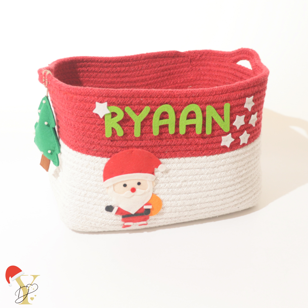 Dear Santa - Cotton Rope Basket