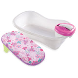Summer Infant Newborn-To-Toddler Bath Center & Shower Bath Tub Pink Birth+ to 12M