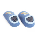 Dino Blue & Grey Socks- 2 Pack