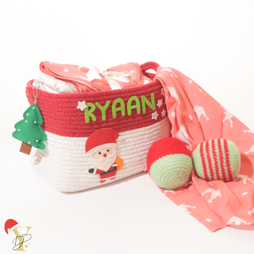 Dear Santa - Welcome Baby Gift Basket