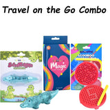 Travel on the Go (Red) | Fab 3 Goodies | Ed-tainment Happiness Box | With Special Magnetic Writing Pad