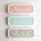 Name Plaques - Fancy