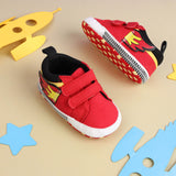 Kicks & Crawl- Flaming Red Baby Shoes