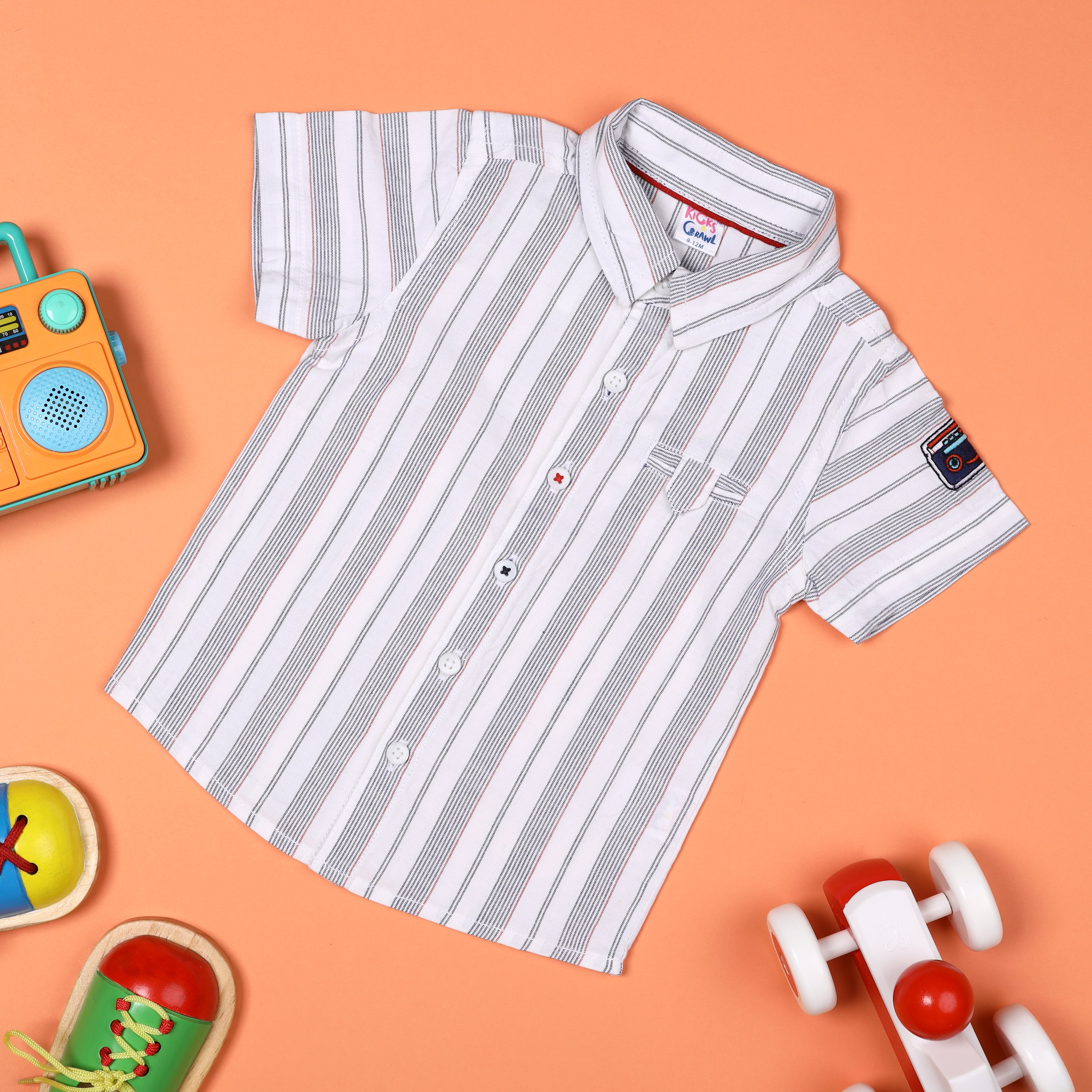 Baby Stripes Shirt (3-24M)