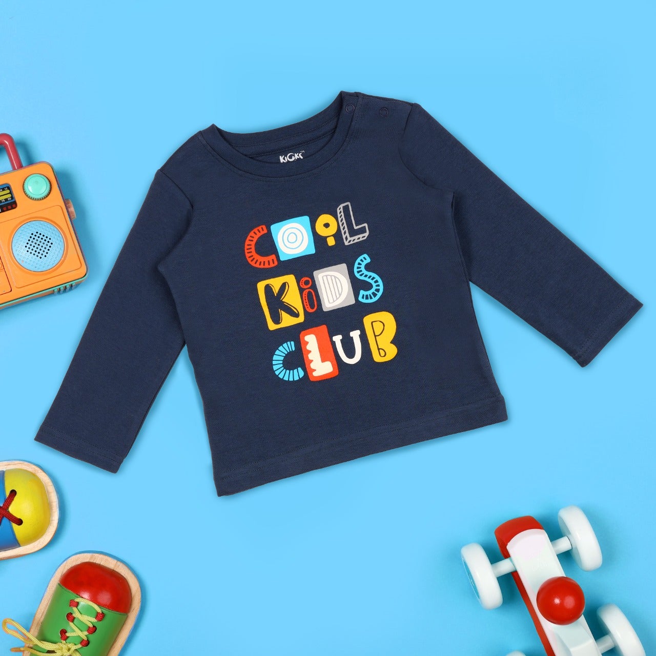 Kicks & Crawl- The Cool Kids Club T-shirt