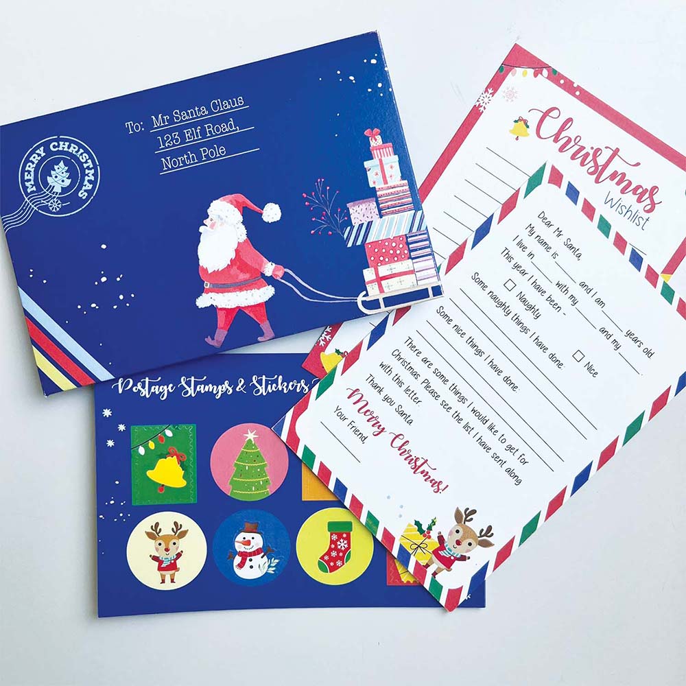 Letter For Santa Envelope Set