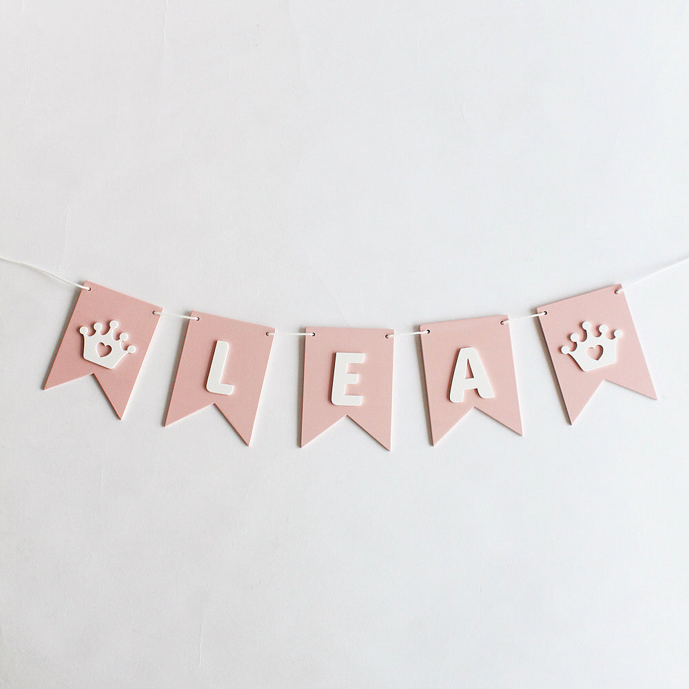 Flag Bunting - Pink