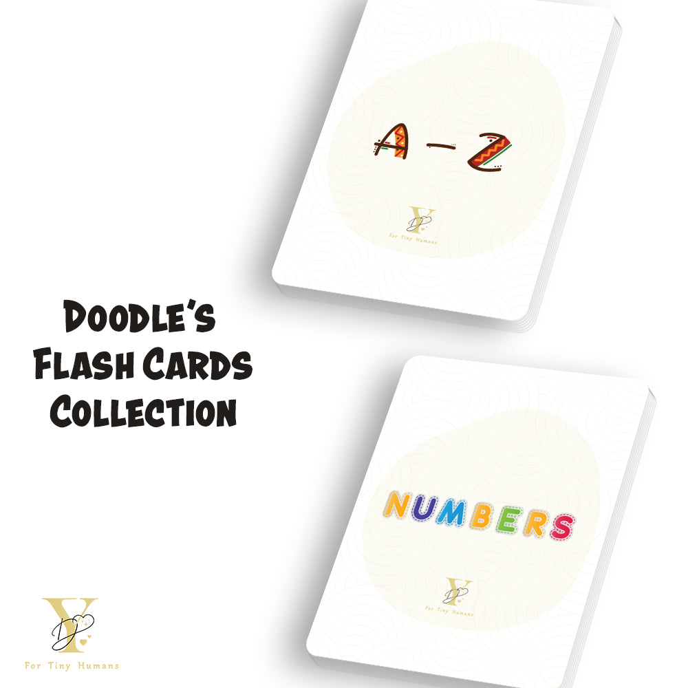 Doodle's Flash Cards Collection- Numbers & Abc