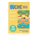 'Ouchie Printed Bandages'  20-Pack (Comic)