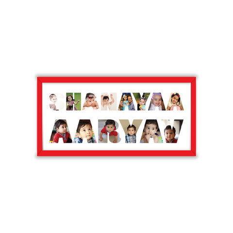Double the Love Name Frame