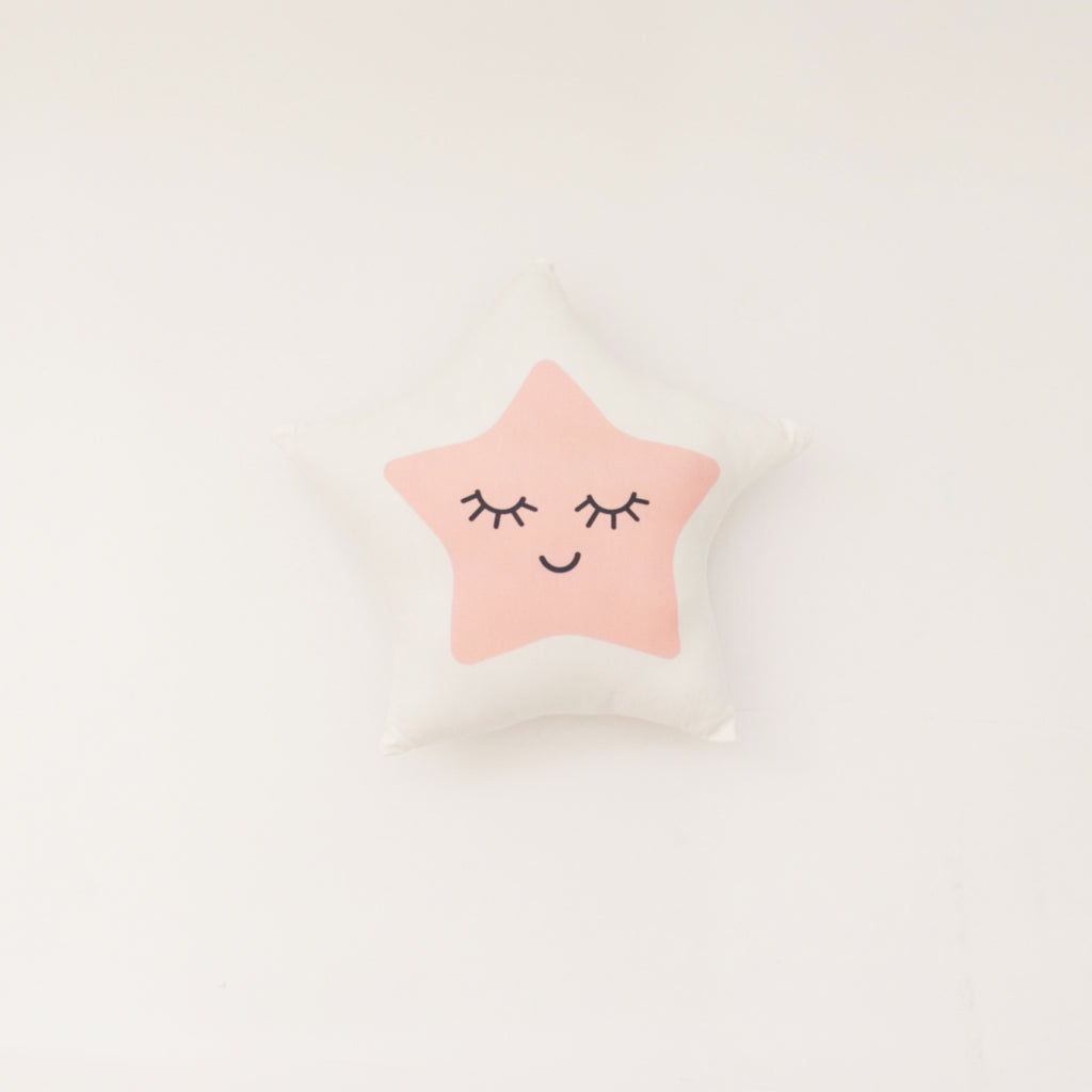 Star (Peach) - Shape Cushion