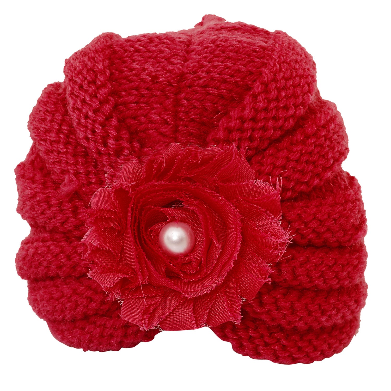Baby Moo Floral Turban Cap