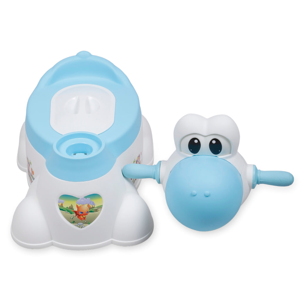 Baby Moo Toilet Training Potty Chair Puppy Design Blue