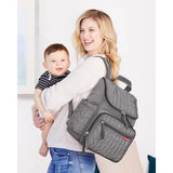 Skip Hop Forma Backpack  Diaper Bags Grey Birth+ to 24M
