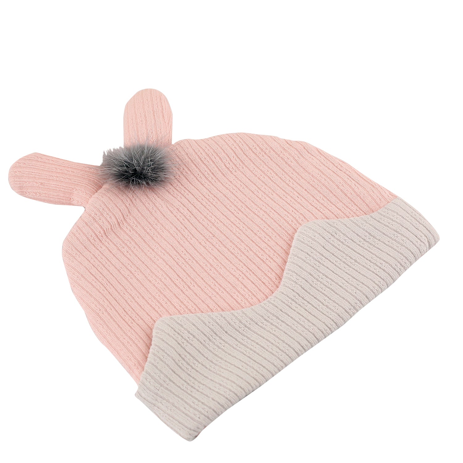 Baby Moo Bunny Pink Cap