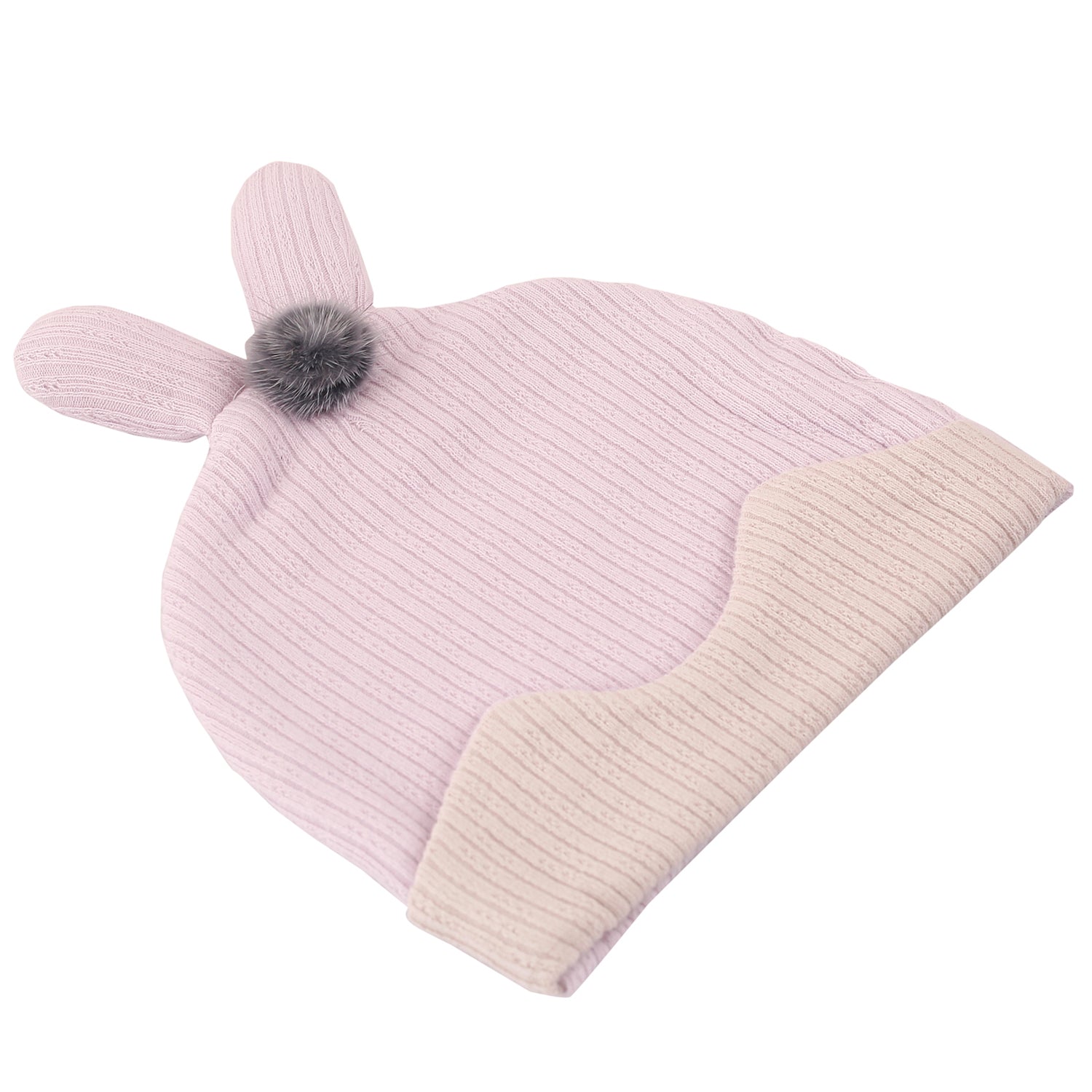 Baby Moo Bunny Pink Cap