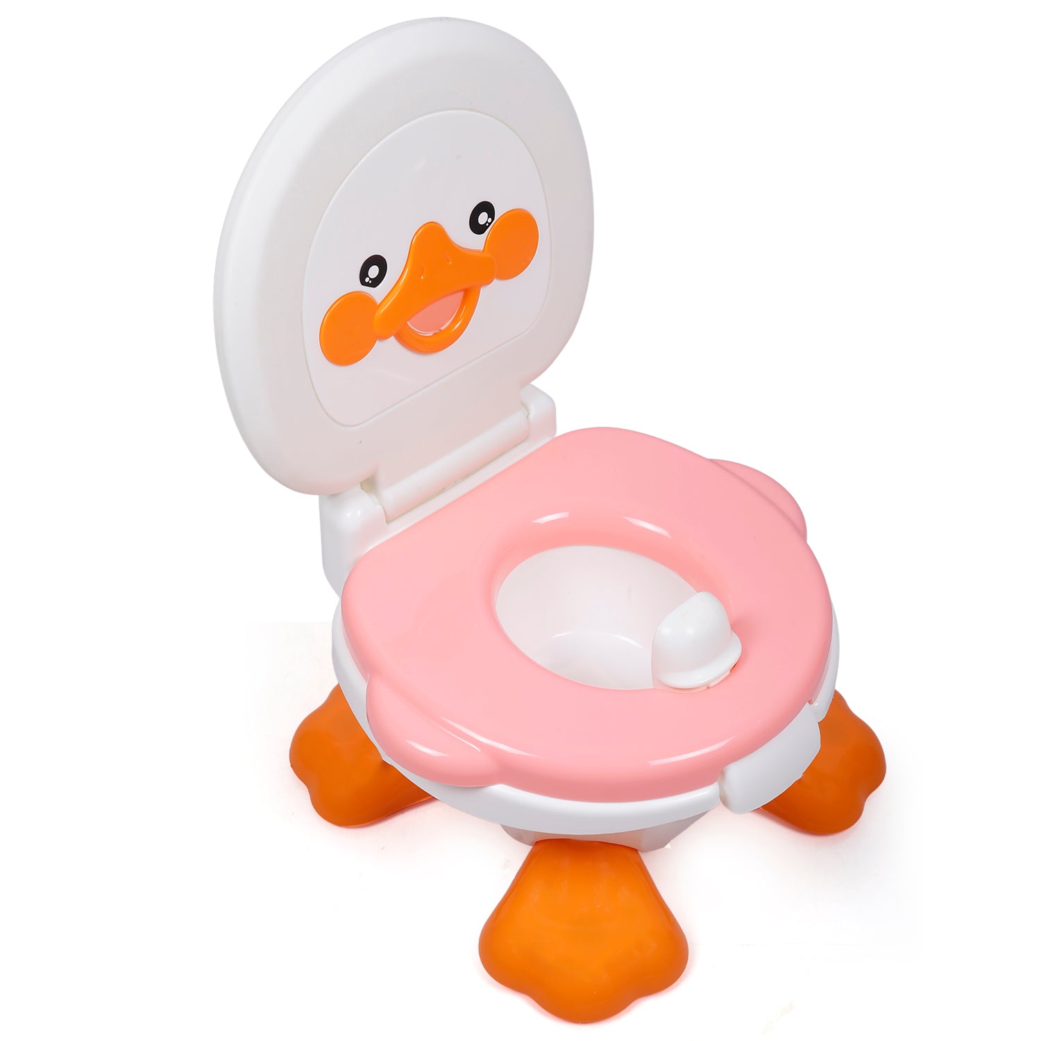 Baby Moo Toilet Training Potty Chair Duck Design Orange
