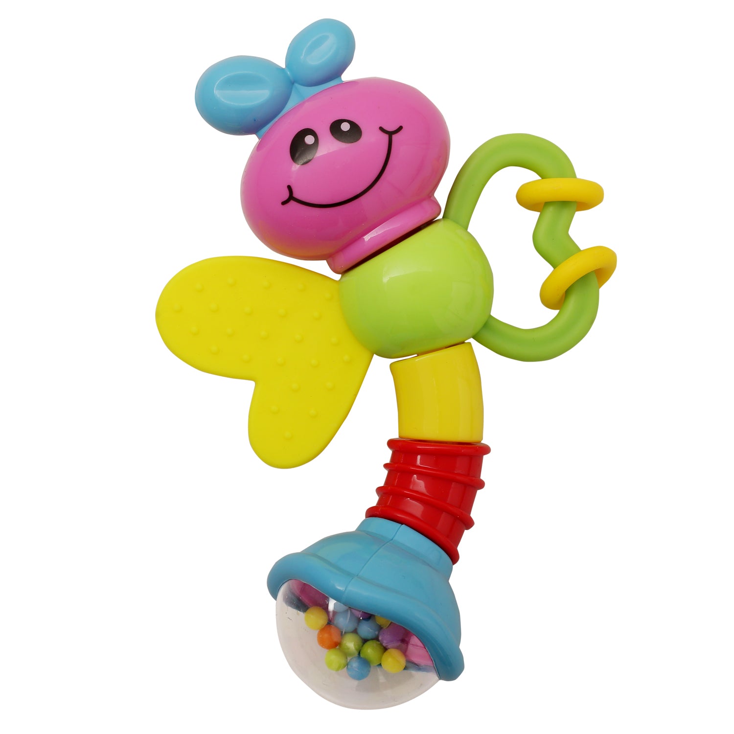 Baby Moo Animal Multicolour Set of 4 Musical Rattle Toys With Light