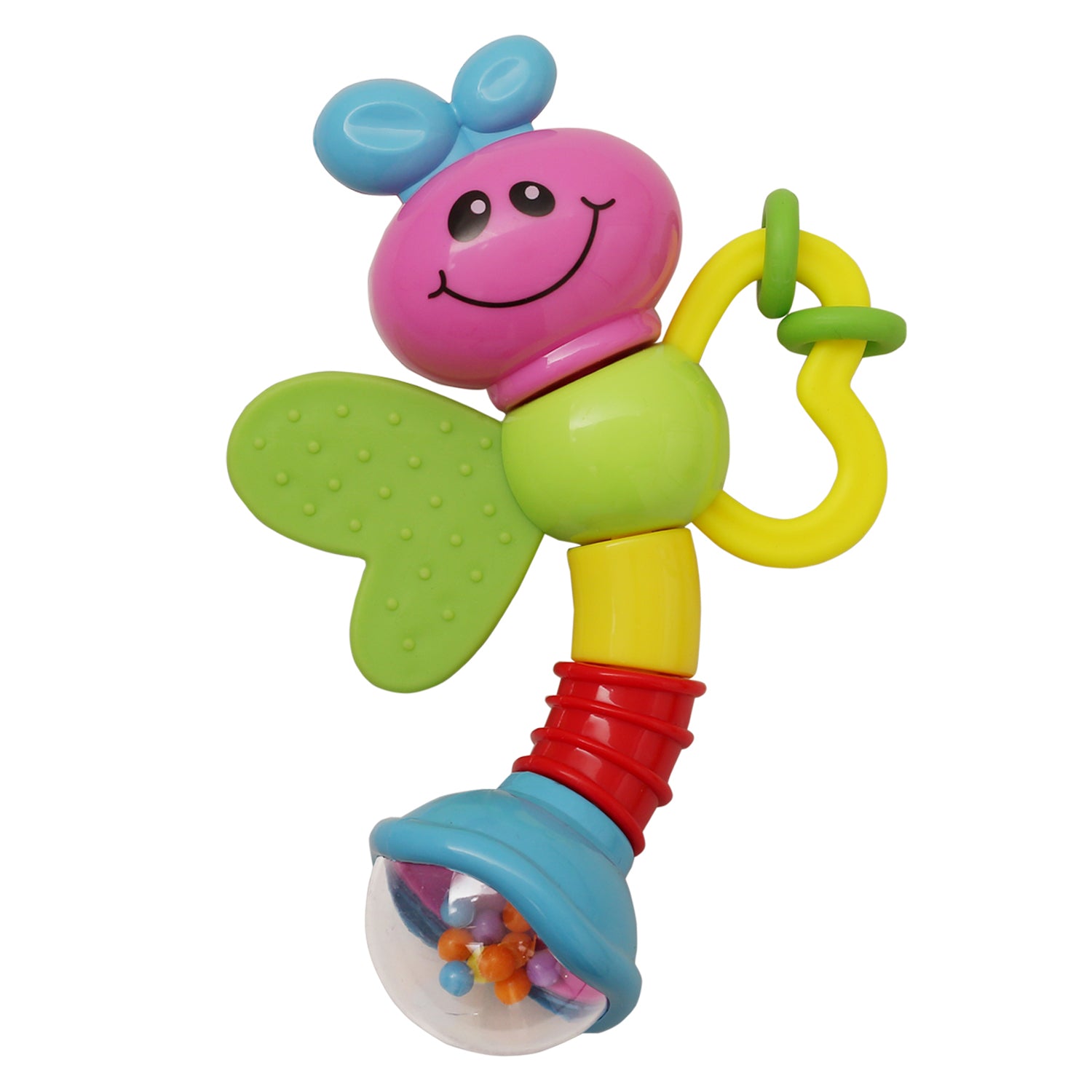Baby Moo Premium Multicolour Set of 5 Musical Rattle Toys With Light