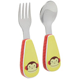Skip Hop Zoo Utensils Fork & Spoon  SS Weaning Accessory Monkey 3M to 36M