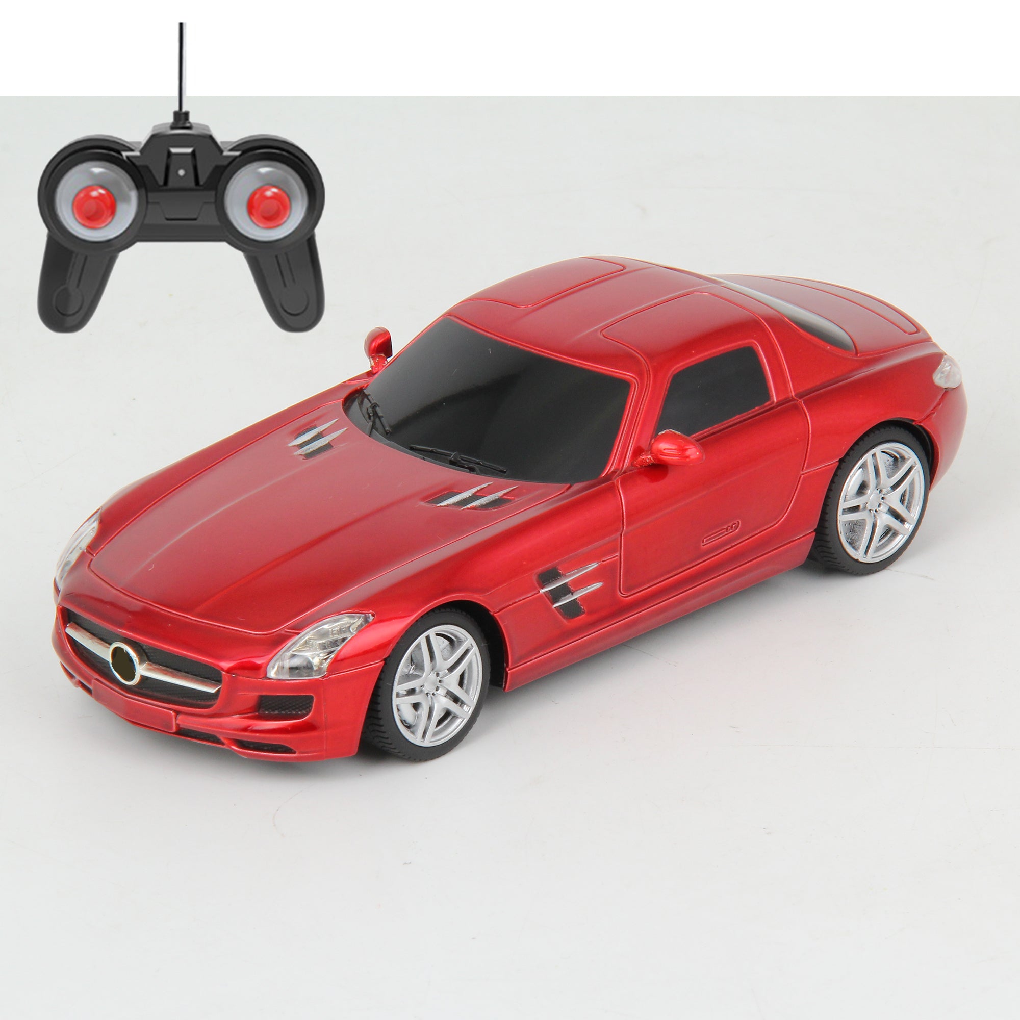 Playzu Remote Control Car Series,Super sports R/C 1:24-Red
