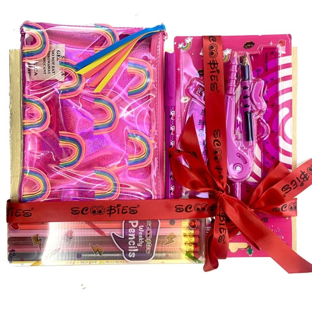 Pretty Rainbow Combo | 4 Hotshots | Joy Gift Box | Best Stationery Essentials | Money Saver Deal